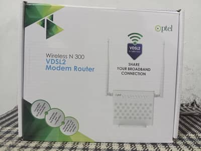 PTCL Wireless N 300 VDSL2 Modem Router