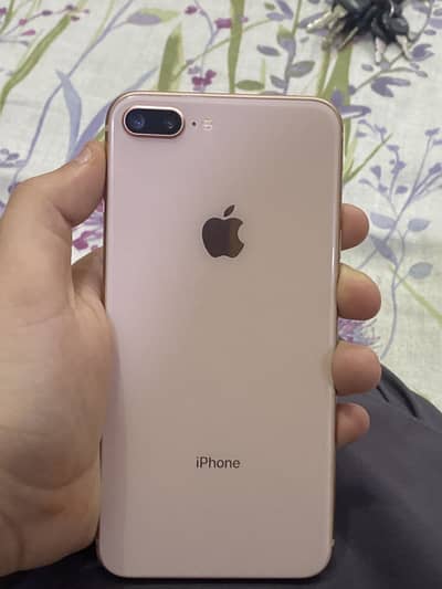 Iphone 8 plus with screen plastic fully new