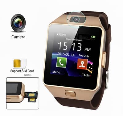 Smart Phone Watch (camera , Sim Slot)