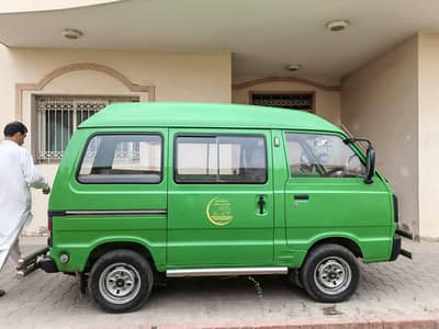 Suzuki bolan green cab 2015   