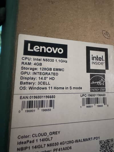 Lenovo ideapad 1 14igl7
