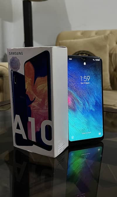 Samsung A10 With Box