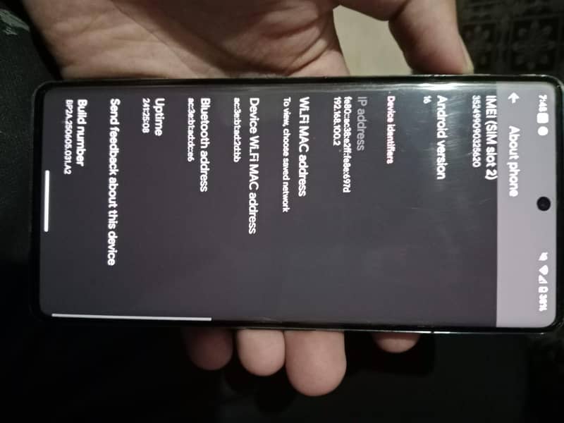 pixel 7 pro C__P____I___D 5