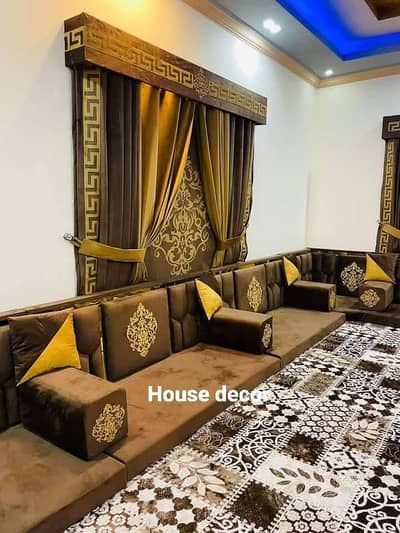 Arabia majlis/behatak/hujra/floor sofa set for order