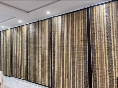 Bamboo blinds