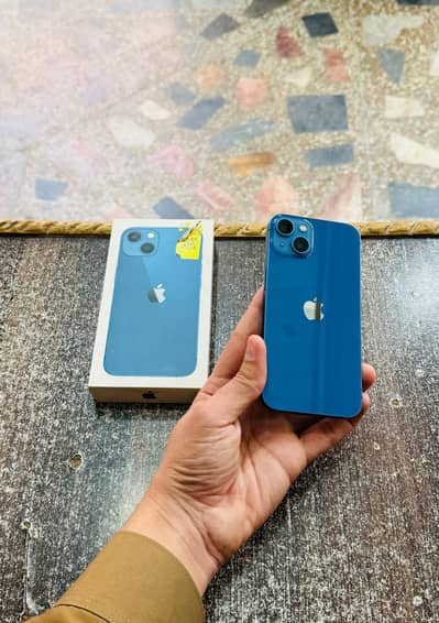 iphone 13 with Box 128GB PTA 89 Health Waterpack
