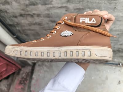 Fila High-Top Sneakers | Size 7 (41 Euro) | Brand New Offer