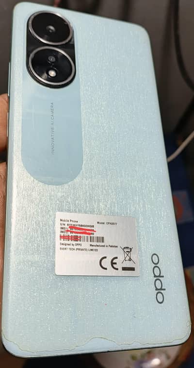 Oppo a58 8/128 For Sale