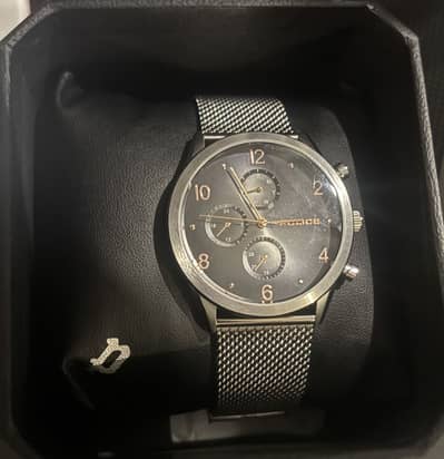 : Police Men’s Stylish Watch – Mesh Strap – Excellent Condition