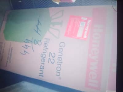Honeywell R 22 Genetron Refrigerator Gas cylinder
