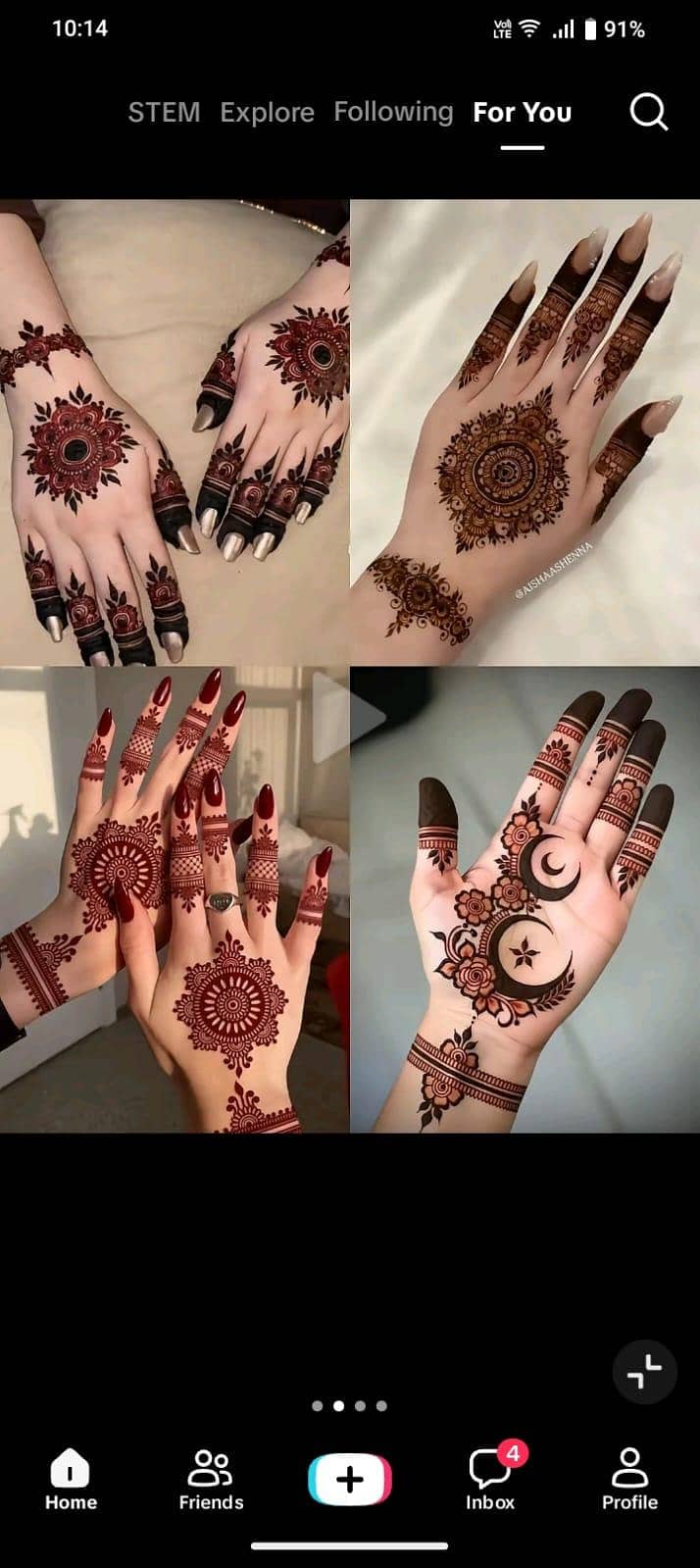  مہندی ڈیزائن ہوم سروس دستیاب  1