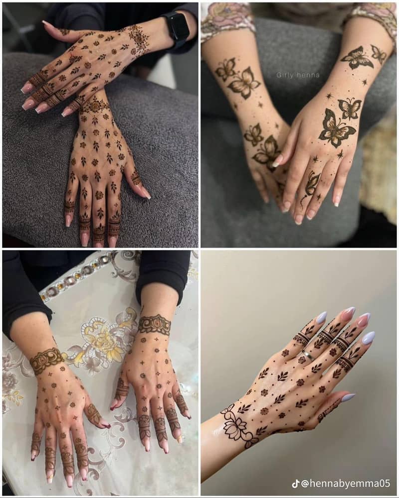  مہندی ڈیزائن ہوم سروس دستیاب  4