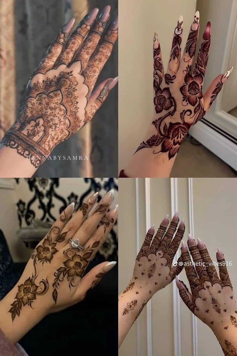  مہندی ڈیزائن ہوم سروس دستیاب  15