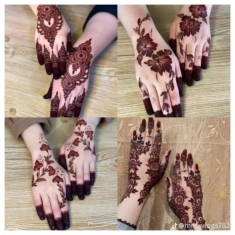  مہندی ڈیزائن ہوم سروس دستیاب  16