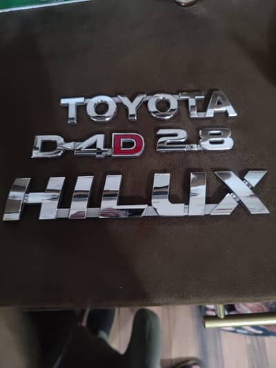 Revo Toyota Genuine Emblems