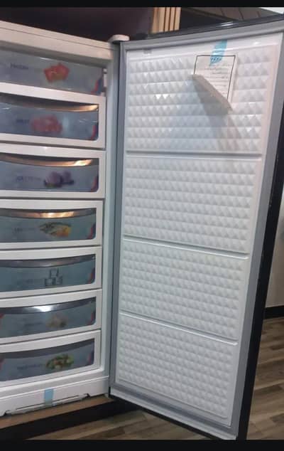 dawlance vertical freezer brand brand new condition