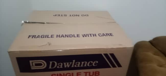 box pack washing machine