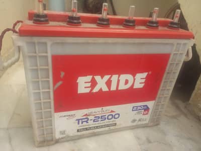 EXIDE TR2500 TABULAR BATTERY