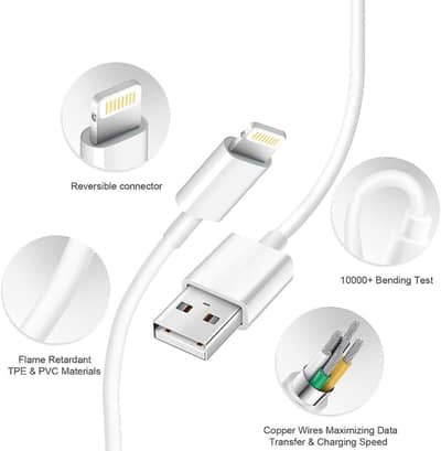 iPhone Fast Charging Cable | Durable | Like Original | Urgent Sale
