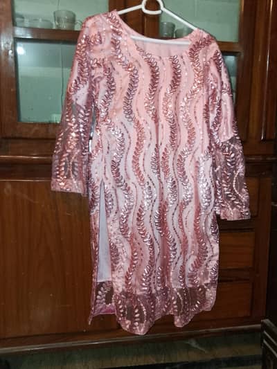 Pretty pink color Dress for party or wedding 