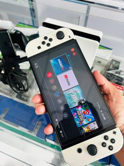 Nintendo Switch OLED with 64 gb card Jail break