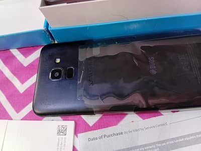 Galaxy J6 3/32gb With box only PTA Official Device Duos