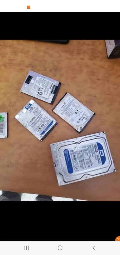 laptop 1tb and 500 GB hdd available