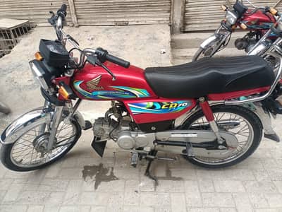 HONDA CD 70 2024 MODEL LUSH CONDITION