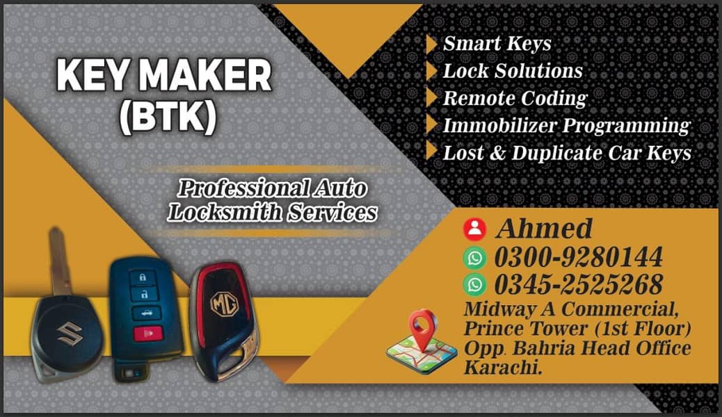 key maker/locksmith 1