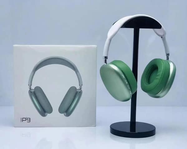 LIMITED TIME SALE! P9 Original USA High-Quality Wireless Bluetooth Headphones - HiFi Stereo, Active Noise Cancelling, and 40-Hour Playback!