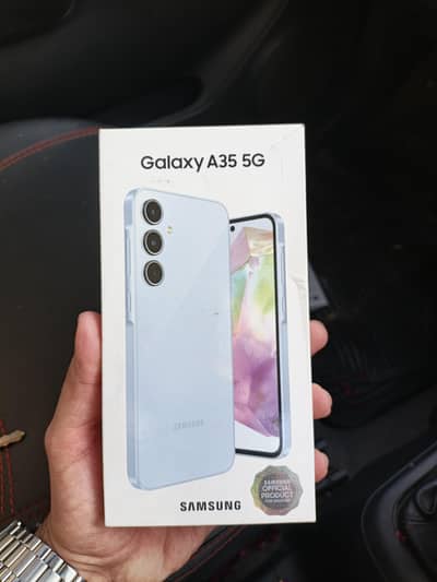 SAMSUNG A35 5G SUPERB CONDITION WITH ORIGINAL BOX