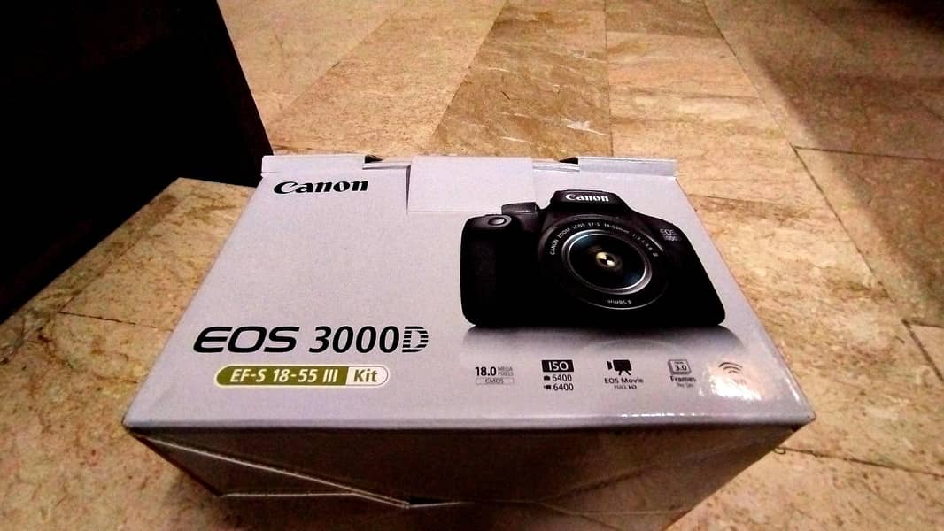 Model	Canon EOS 3000D 0