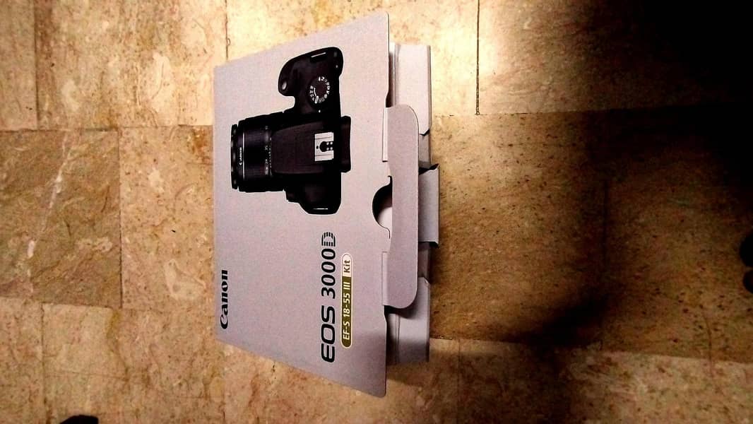 Model	Canon EOS 3000D 1