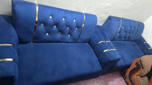 2 seater sofa 2pc for sale 9/10 condition