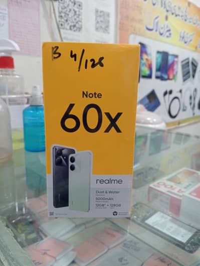 Realme Note 60x  4/128 Box Pack Pta Approved
