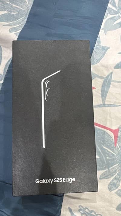 Samsung S25 edge 12/512 silver colour sim working