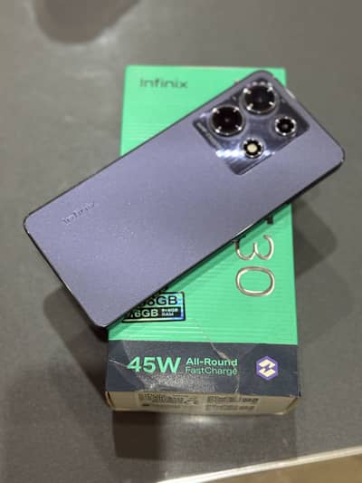 Infinix Note 30 (8GB/256GB) –With box For sale