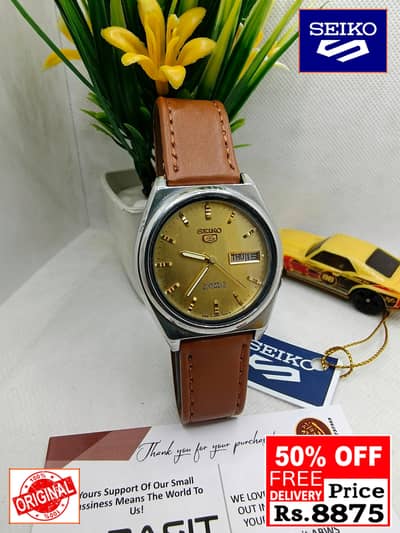 Seiko 5 Citizen Orient Automatic Pre-Owned watch Japan 03161737353