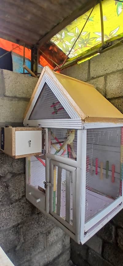 Wooden Parrot cage