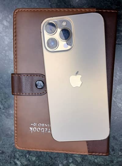 Iphone 13 Pro Max, Gold Colour phone for sale, Exchange Possible