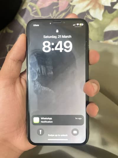 Iphone x pta approve 64gb with box