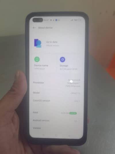 Oppo Reno 4 official approved ram 8 rom 128 GB exchange 03133365941