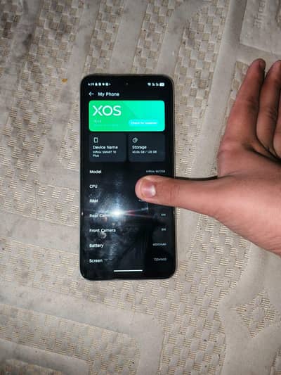 Infinix smart 10 plus Official Pta approved argent sale