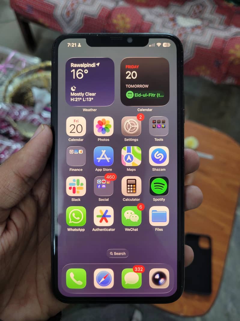 Iphone 11 pro max 8