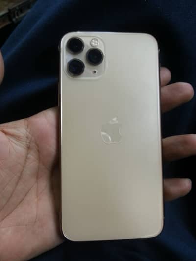 iPhone 11 pro golden 256gb Pta Approved
