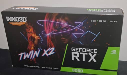 RTX 3060 12gb Inno3D - Like New | 4 Months Used | Warranty