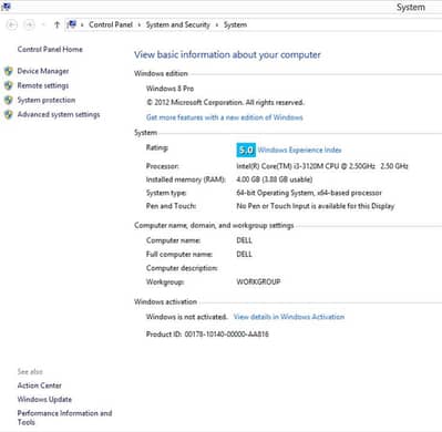 Dell Laptop Good Condition