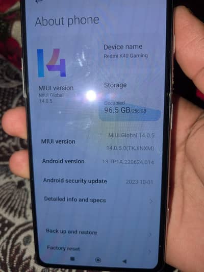 Redmi K40 gaming mobile