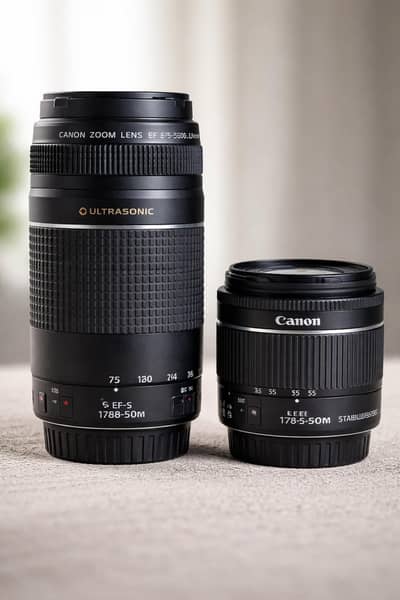 Canon camera 2 lens for sale