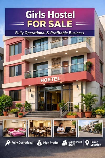 Girls Hostel for Sale – Fully Functional & Profitable Business